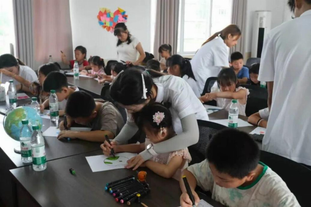 青春三下乡|深耕基层育新苗，青春宣讲践初心— 南昌科技职业大学数字艺术学院赴千善乡开展暑期公益课堂(图4)