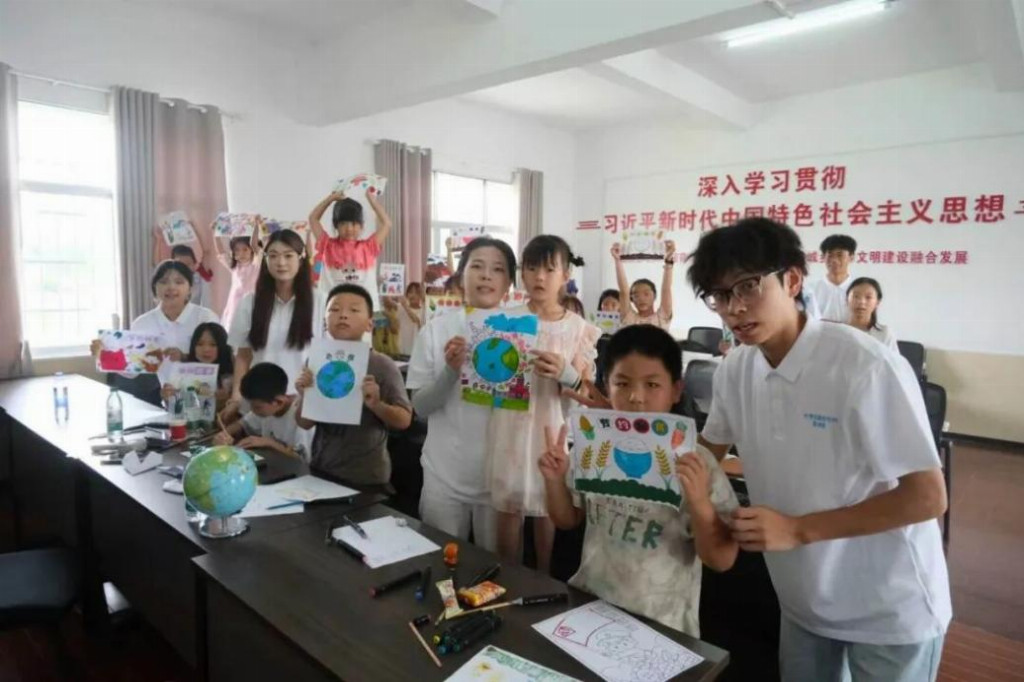 青春三下乡|深耕基层育新苗，青春宣讲践初心— 南昌科技职业大学数字艺术学院赴千善乡开展暑期公益课堂(图5)